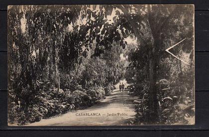 Maroc - Casablanca - Jardin Public