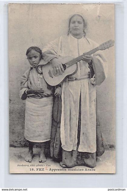 Maroc - FEZ Fès - Apprentie musicienne arabe - Ed. Bouhsira 18