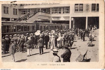 RABAT LE QUAI DE LA GARE