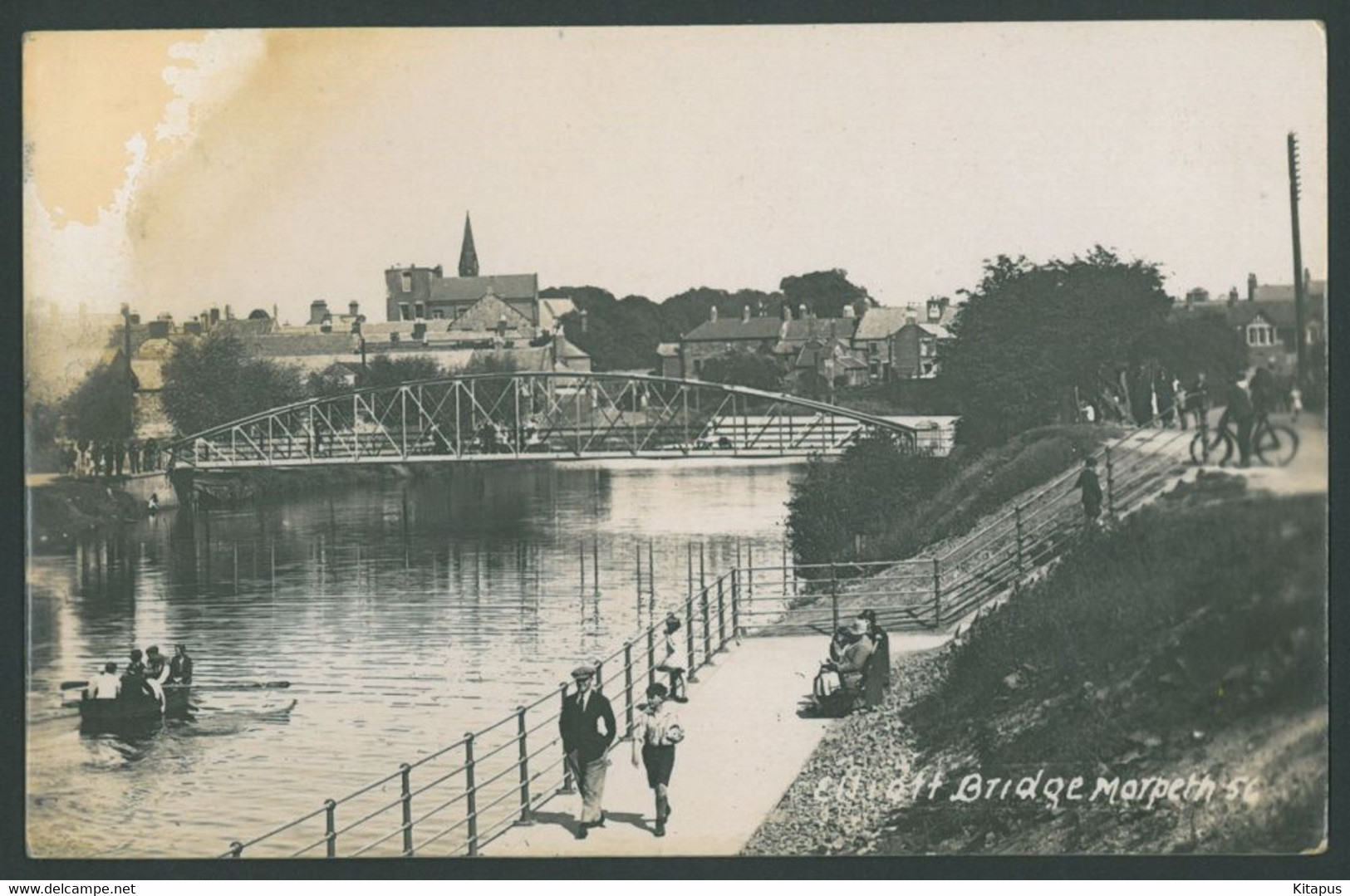 MORPETH vintage postcard Northumberland England