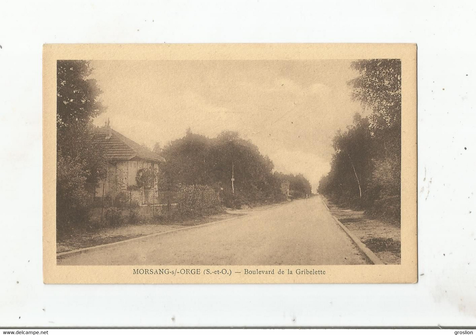 MORSANG SUR ORGE (S ET O) BOULEVARD DE LA GRIBELETTE