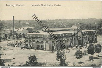 Mosambik - Mocambique - Lourenco Marques - Mercado Municipal - Market