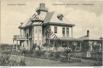 Mosambik - Mocambique - Lourenco Marques - Observatorio Astronomico - Observatory