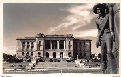 Mozambique - LOURENÇO MARQUES - Town Hall - REAL PHOTO - Publ. Focus