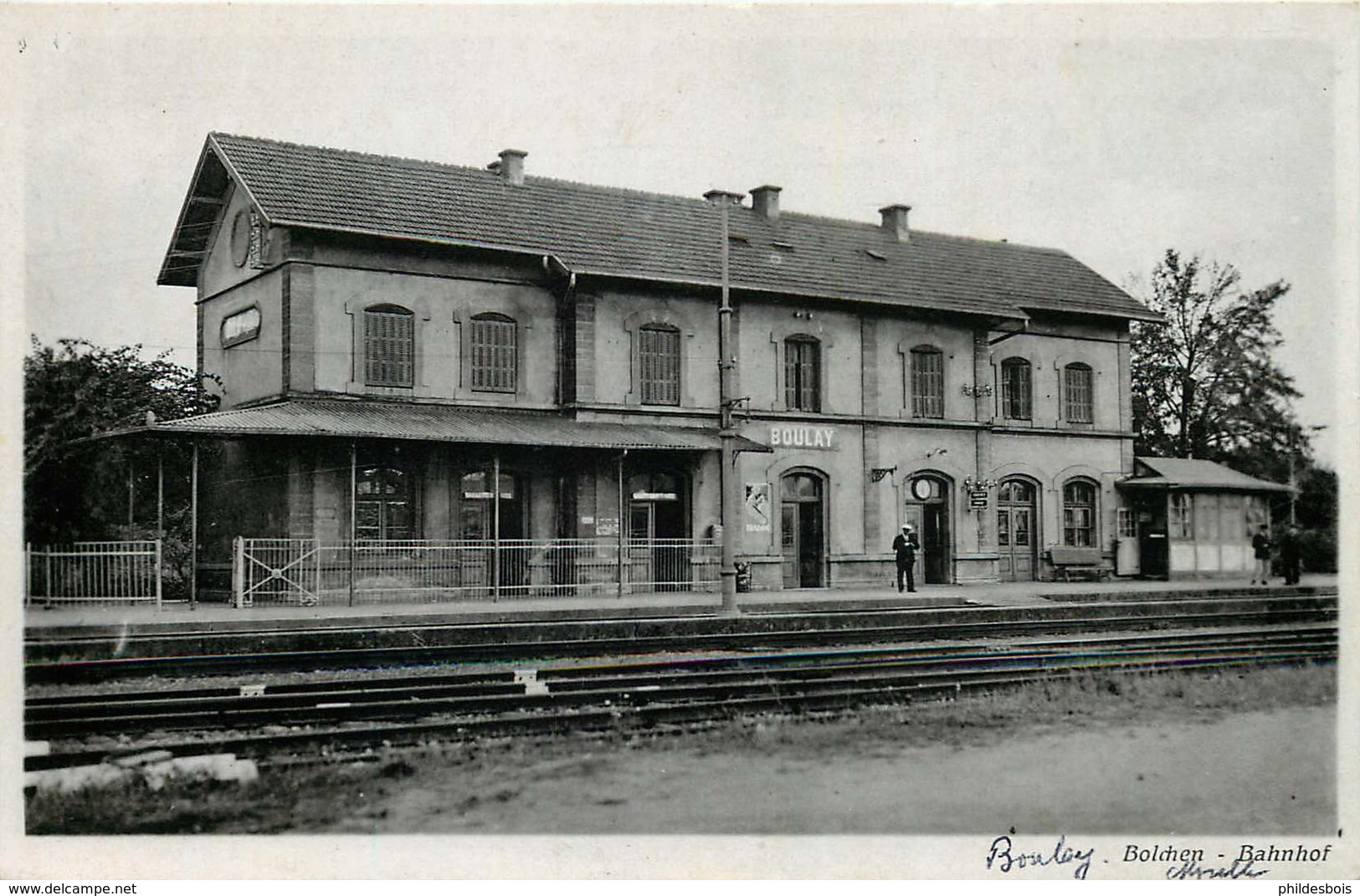 MOSELLE  BOULAY  la gare