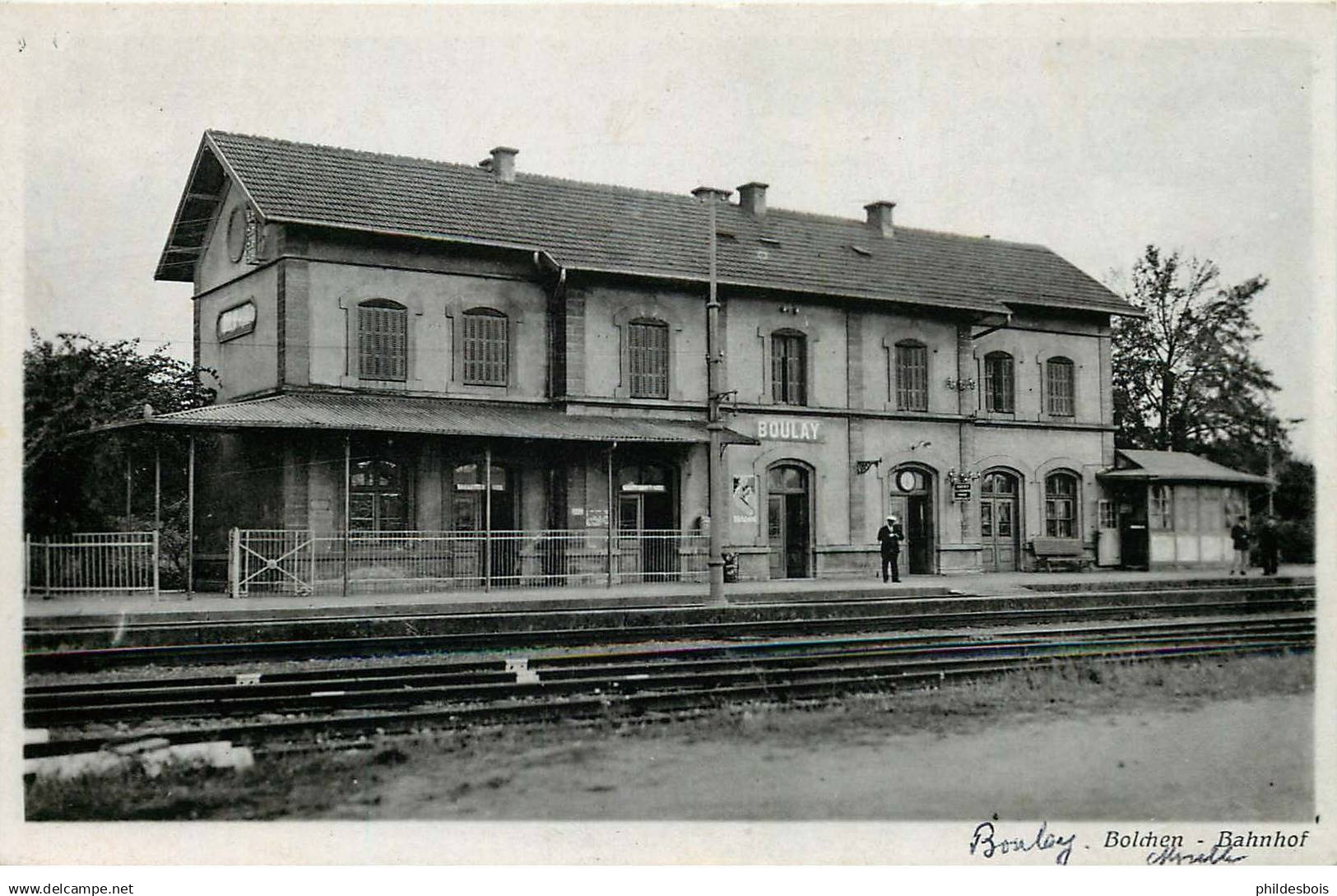 MOSELLE  BOULAY  la gare