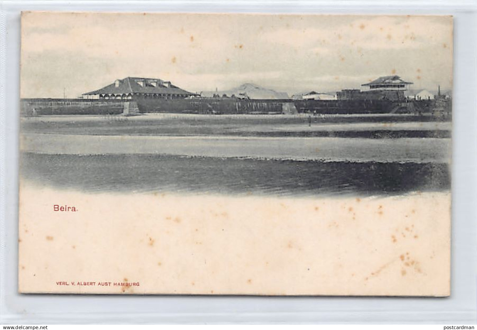 Mozambique - BEIRA - View from the Sea - Publ. Albert Aust