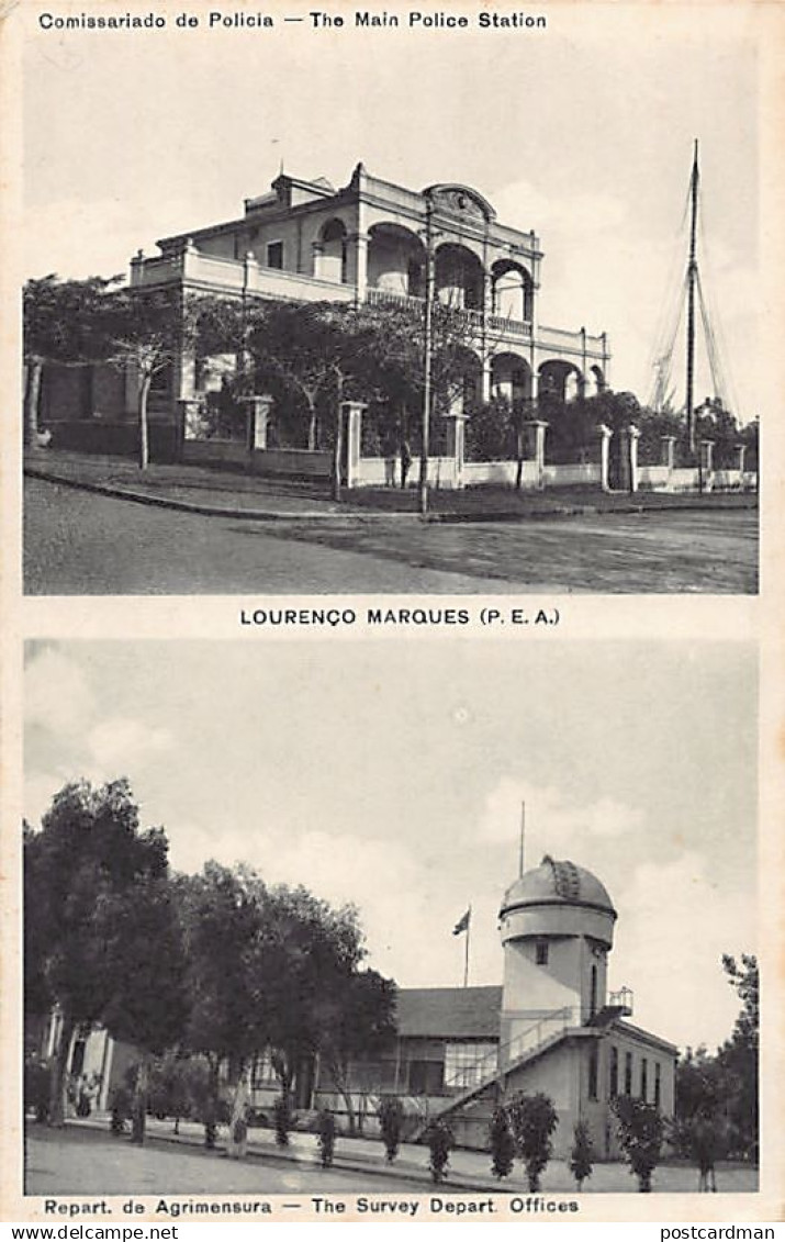 Mozambique - LOURENÇO MARQUES - The Survey Dept. Office - Police Station