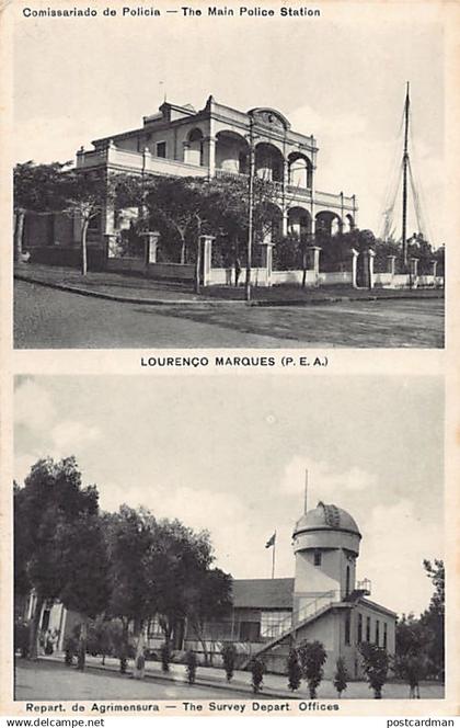 Mozambique - LOURENÇO MARQUES - The Survey Dept. Office - Police Station