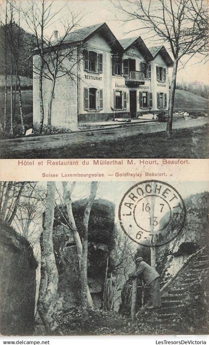 LUXEMBOURG - Muellerthal - Hôtel et restaurant du Muellerthal M Hourt Beaufort - Bruno Goerz - Carte postale ancienne