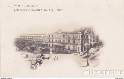 * ARGENTINA - Buenos Aires R.A. - Estacion Ferrocarril Once Septiembre