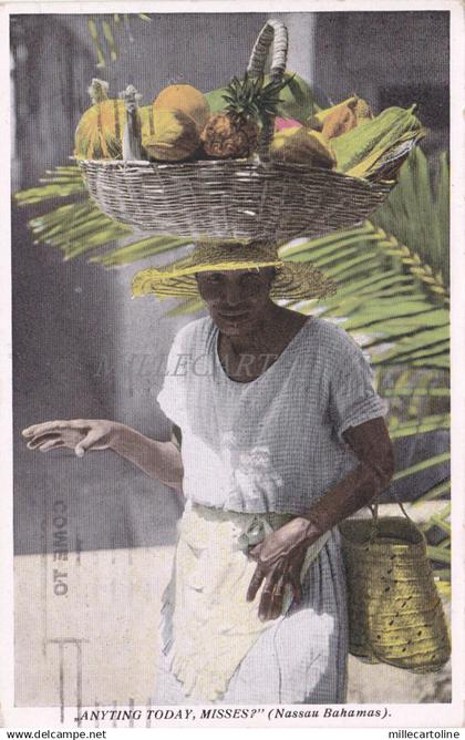 BAHAMAS - "Anything Today, Misses?", Nassau 1935