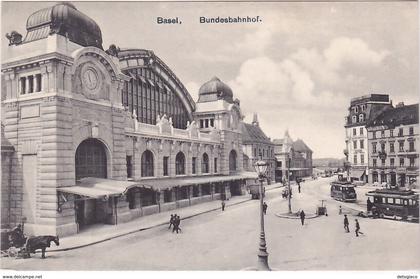 BASILEA - BASEL - SVIZZERA - SCHWEIZ - SUISSE - BUNDESBAHNHOF -73838-