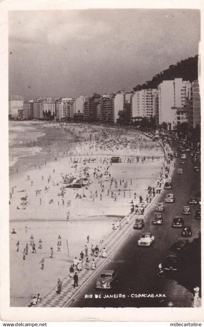 BRAZIL - Rio de Janeiro - Copacabana - Photo Postcard 2