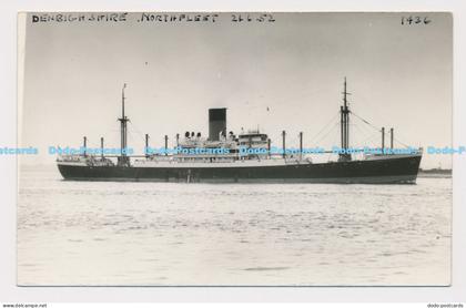 C022063 Denbighshire. Northfleet. 1952. Ship