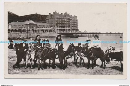 C025166 Llandudno. On the Beach. G. R. Thompson