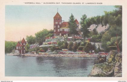 CANADA - "Hopewell Hall", Alexandria bay, Thousand Islands, St. Lawrence River