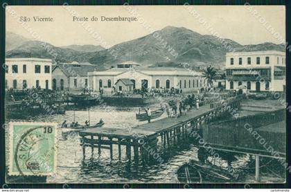 Capo Verde Cabo Verde Sao Vincente postcard cartolina MT0745