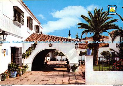 D003595 Marbella. Hotel Pueblo Andaluz. Pergamino