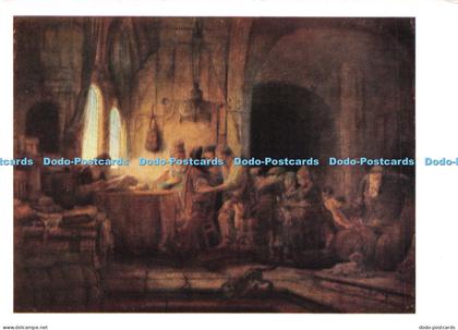 D024121 Rembrandt Van Rein. Pritcha o rabotnikah ha vinogradnike. Gosudarstvenno