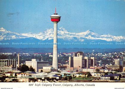 D030053 626 high Calgary Tower. Calgary. Alberta. Canada. Walter Petrigo. A. R.