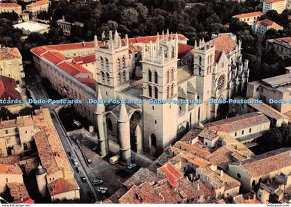 D041691 Montpellier. Herault. Les grandes villes de France. La Cathedrale Saint