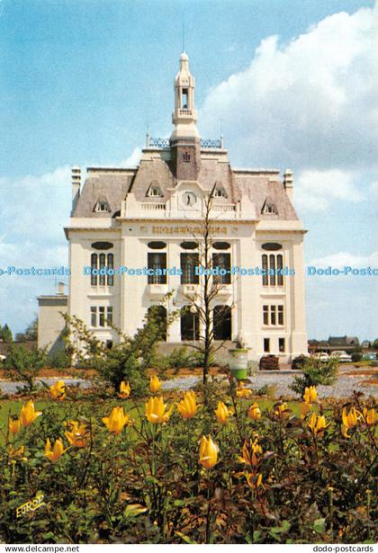 D042184 Aulnoye. L Hotel de Ville. Pierron. Eurolux. Postcard