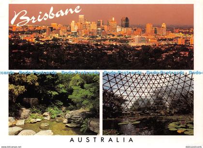 D042666 Australia. Brisbane. Queensland. View of Brisbane Skyline From Mt. Coot