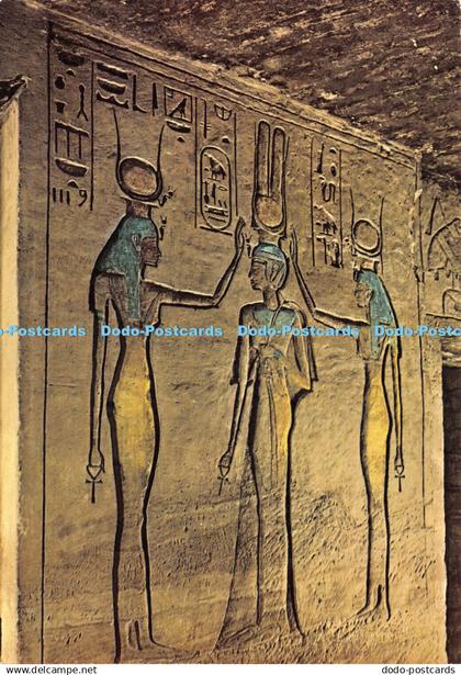 D042884 Abu Simbel. Small Temple. Coronation of Queen Nefertari. Al Ahram Est. K