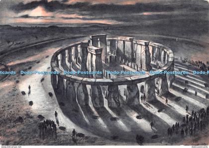 D047605 Wiltshire. Stonehenge. Stonehenge From East. Ministry of Works. Crown. A