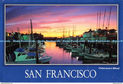 D049688 San Francisco. Fisherman Wharf. Taiwan Printer. San Francisco Novelty. 1