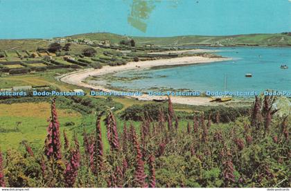 D052963 Scilly. Bryher. Green Bay. F. E. Gibson. The Continental Card. Natural C