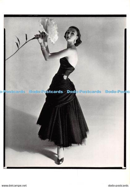 D061198 Evelyn Tripp. Charles James Dress. 1951. Horst P. Horst. Fotofolio