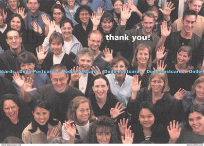 D066606 Thank You. Premier. Christian Radio. Postcard