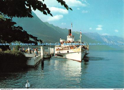 D068256 Schweiz. Suisse. Switzerland. Bonigen am Brienzersee. 11127. Photoglob A