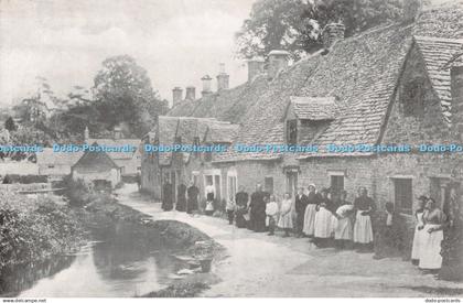 D087483 Bibury. Arlington Mill. The Cotswold Country Museum. Arlington Row in th