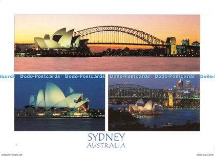 D106516 Sydney. Australia. Sydney at Dusk. Visit Gallery. Multi View