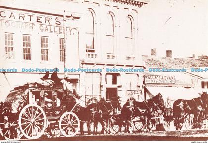 D107240 Wells Fargo and Company Overland Stagecoach. Salt Lake City. Wells Fargo