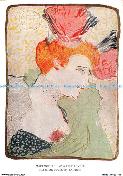 D111730 Mademoiselle Marcelle Lender. Henri de Toulouse Lautrec. S. P. A. D. E.