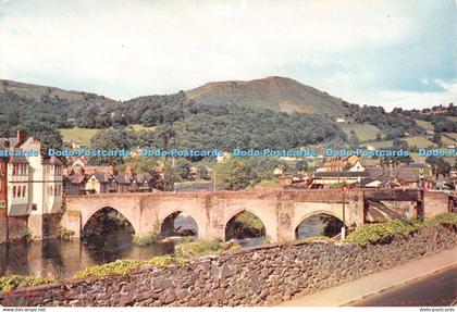 D122858 Denbighshire Llangollen Bridge J Arthur Dixon Douglas Scott