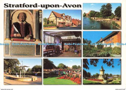 D151049 Stratford Upon Avon. River Avon. J. Salmon. Multi View