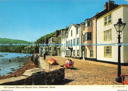 D161078 Devon. Old Customs House and Bayards Cove. Dartmouth. John Hinde. E. Nag