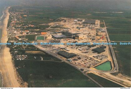 D162993 Aerial View of Sangatte Site. The Channel Tunnel. Series. 3. No. 4