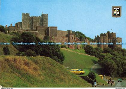 D163253 Dover. Dover Castle. Elgate Postcards. 1989