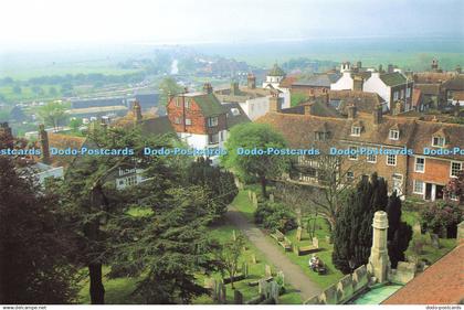 D163520 Rye. St. Mary Church. View South West From Tower. Graham. Rye Parochial