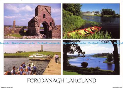 D166596 Fermanagh Lakeland. John Hinde. Multi View