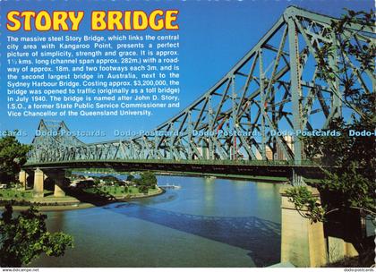 D166826 Queensland. Story Bridge. Brisbane. Nucolorvue Productions