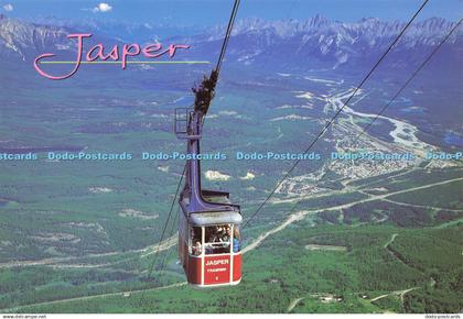 D166990 Jasper. Canadian Rockies. The Postcard Factory