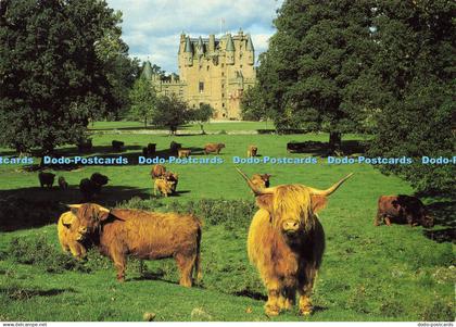 D177594 Angus. Glamis Castle. Pilgrim Press. Studio M. Dundee