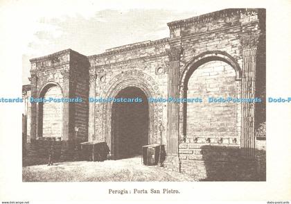 D180114 Perugia. Porta San Pietro. Gustavo Stafforello